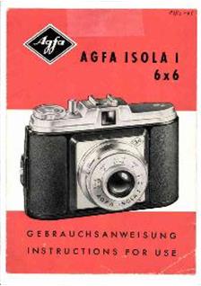 Agfa Isola 1 manual. Camera Instructions.